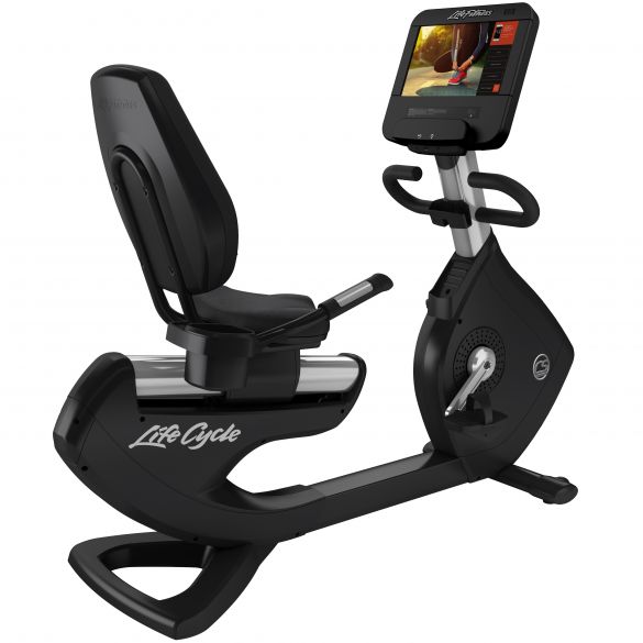 Life Fitness ligfiets Platinum Club Series Discover SE3-HD Arctic Silver gebruikt