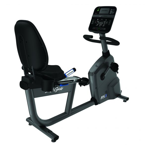 Life Fitness ligfiets RS3 recumbent Track Connect gebruikt