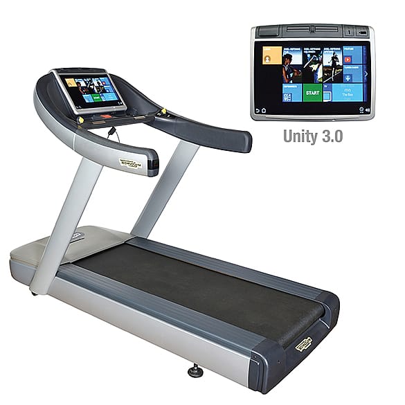 Technogym Loopband Run Now Excite+ 700 Unity 3.0 zilver gebruikt