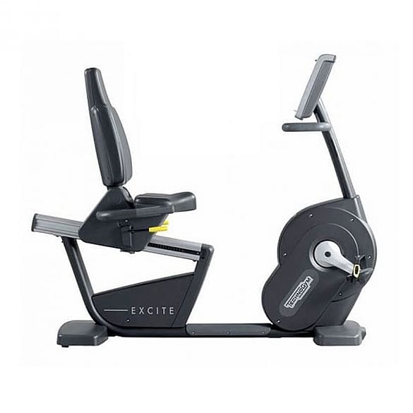 Technogym ligfiets Recline Excite+ 700i zwart gebruikt